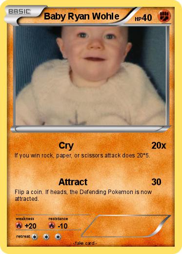 Pokemon Baby Ryan Wohle