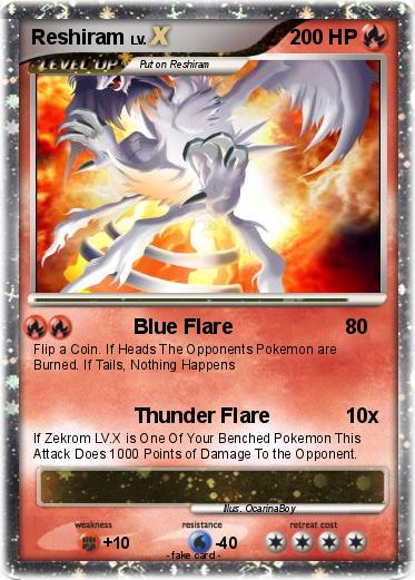 Pokemon Reshiram