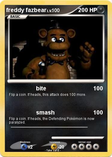 Pokemon freddy fazbear