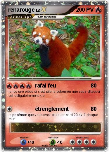 Pokemon renarouge