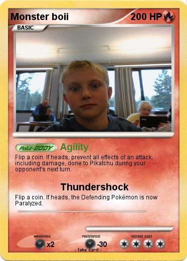 Pokemon Monster boii