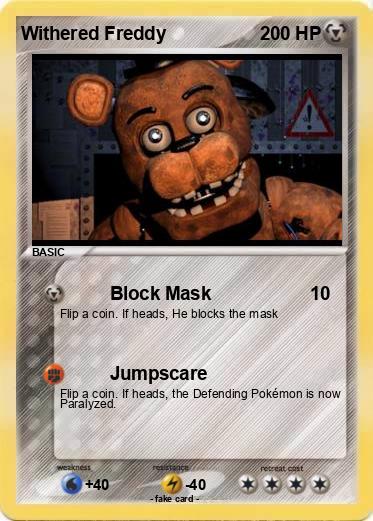 Pokemon Withered Freddy