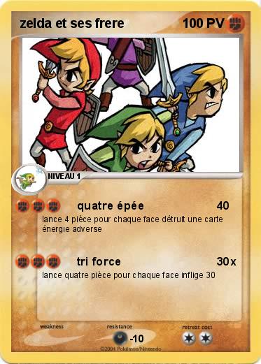 Pokemon zelda et ses frere 