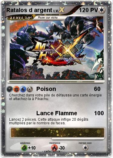 Pokemon Ratalos d argent