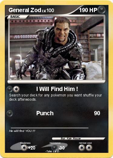 Pokemon General Zod