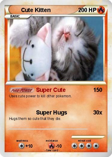 Pokemon Cute Kitten