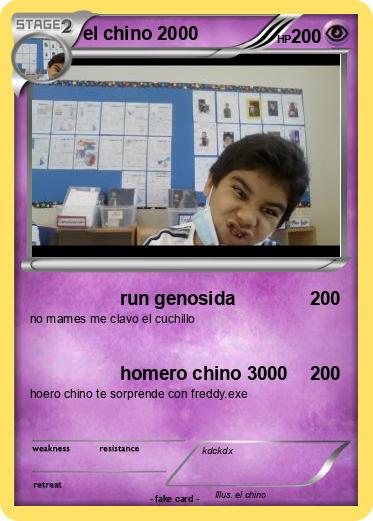 Pokemon el chino 2000