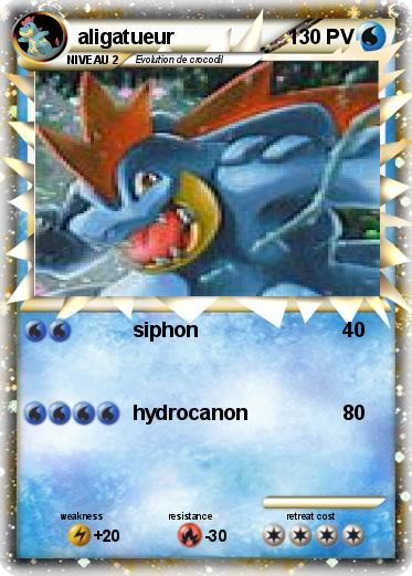 Pokemon aligatueur