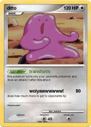 Pokemon ditto