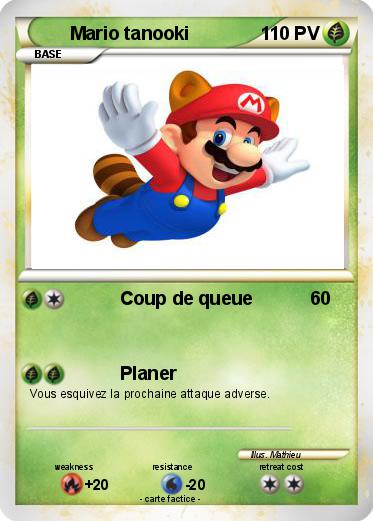 Pokemon Mario tanooki