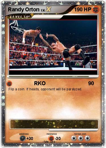 Pokemon Randy Orton