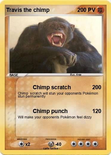 Pokemon Travis the chimp