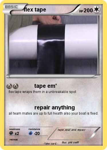 Pokemon flex tape