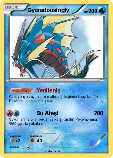 Pokemon Gyaradousingly