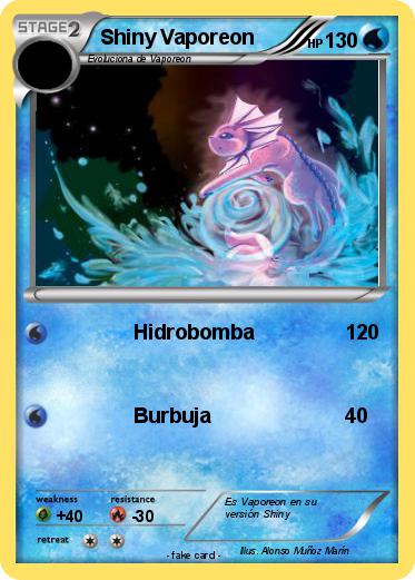 Pokemon Shiny Vaporeon