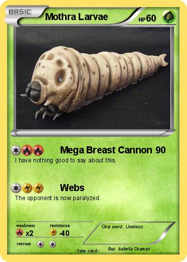 Pokemon Mothra Larvae