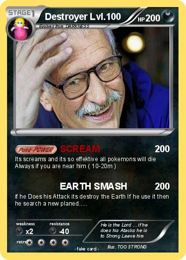 Pokemon Destroyer Lvl.100