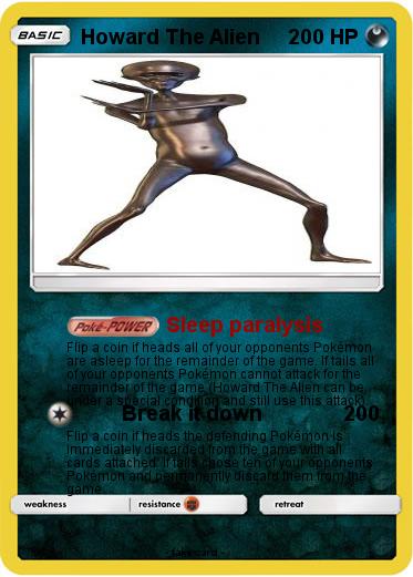 Pokemon Howard The Alien