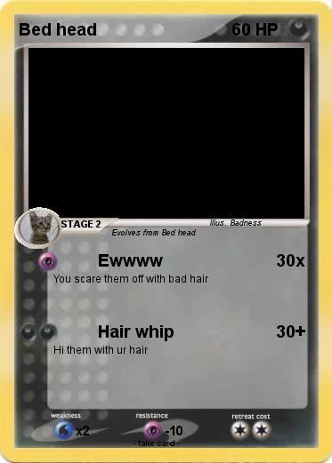 Pokemon Bed head