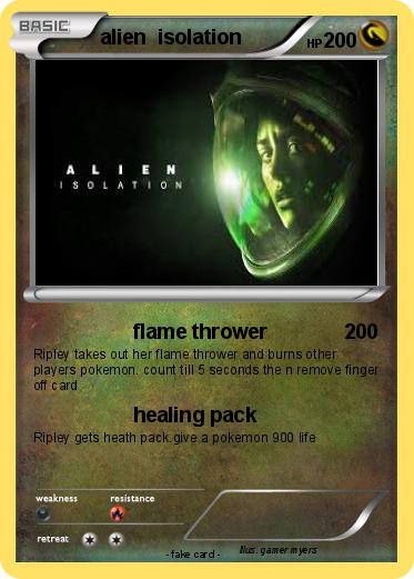 Pokemon alien  isolation