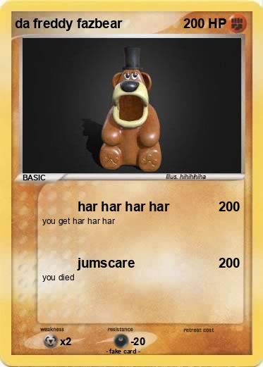 Pokemon da freddy fazbear