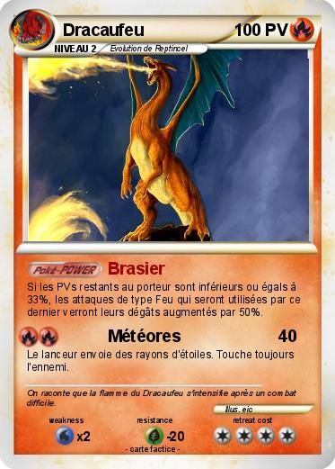 Pokemon Dracaufeu
