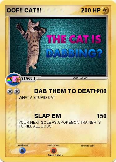 Pokemon OOF!! CAT!!!