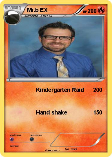 Pokemon Mr.b EX