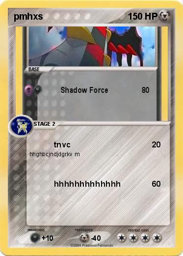 Pokemon pmhxs