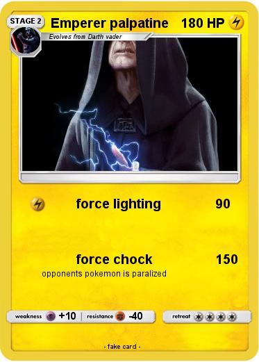 Pokemon Emperer palpatine