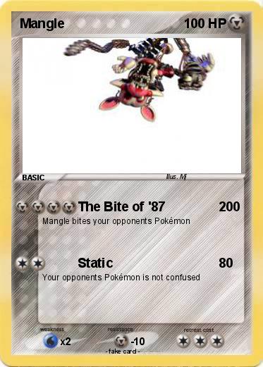 Pokemon Mangle