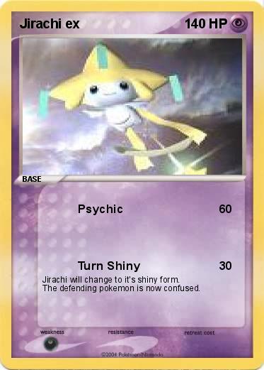 Pokemon Jirachi ex