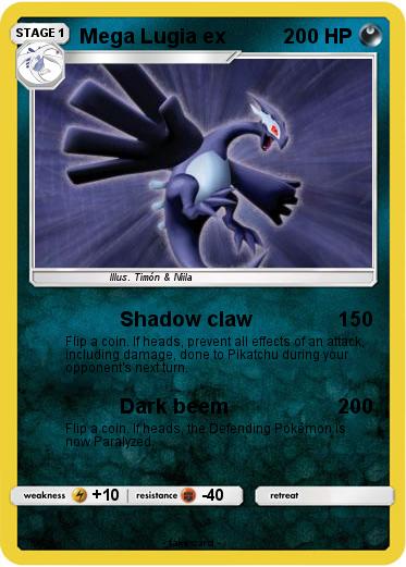 Pokemon Mega Lugia ex