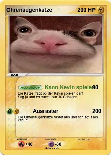 Pokemon Ohrenaugenkatze