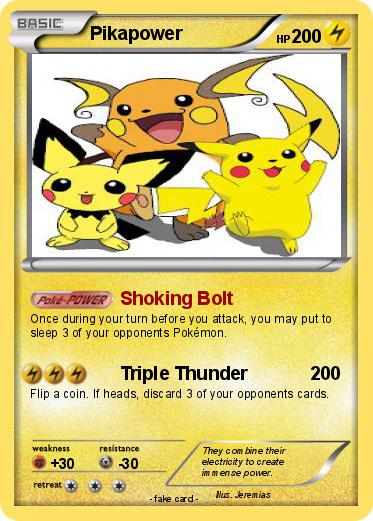 Pokemon Pikapower