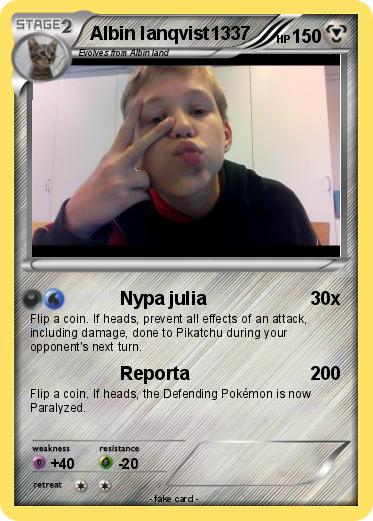 Pokemon Albin lanqvist1337