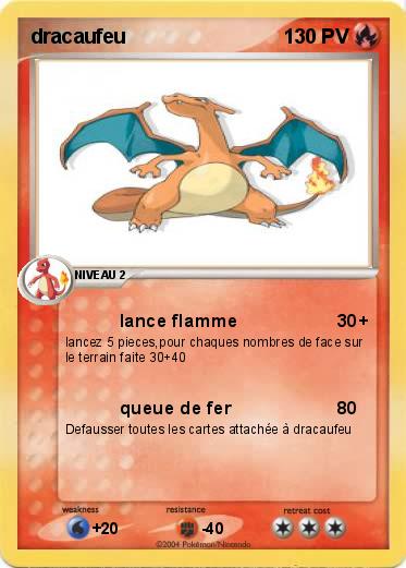 Pokemon dracaufeu