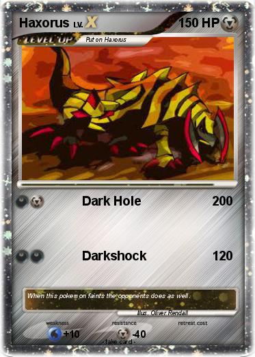 Pokemon Haxorus