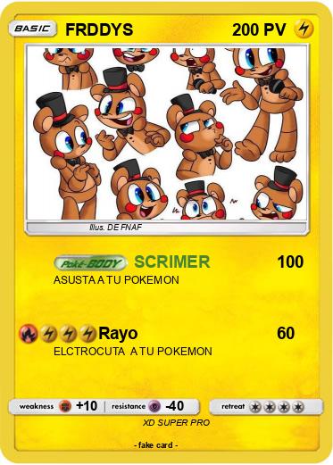 Pokemon FRDDYS
