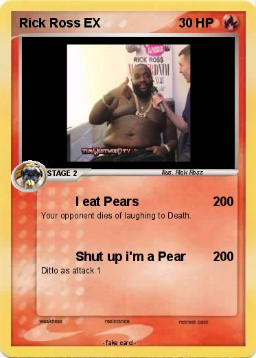 Pokemon Rick Ross EX