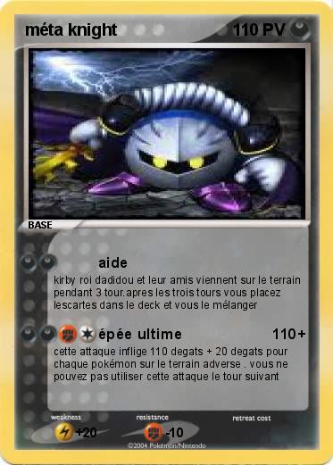 Pokemon méta knight