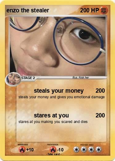 Pokemon enzo the stealer