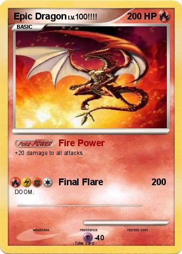 Pokemon Epic Dragon