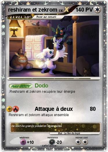 Pokemon reshiram et zekrom
