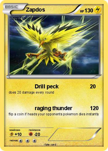 Pokemon Zapdos