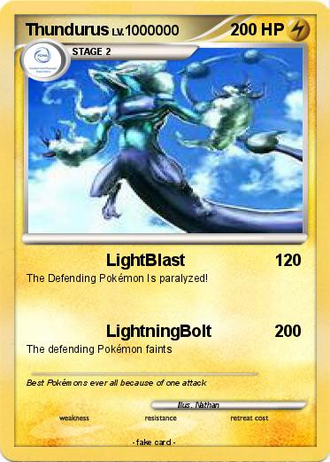 Pokemon Thundurus