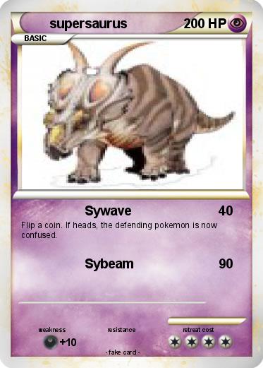 Pokemon supersaurus