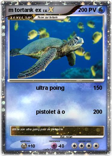 Pokemon m tortank ex