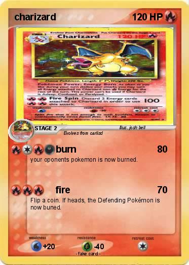 Pokemon charizard