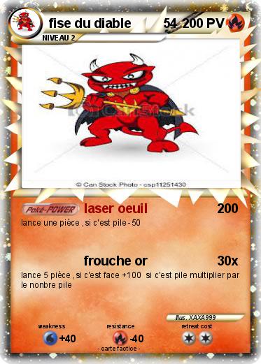 Pokemon fise du diable         54